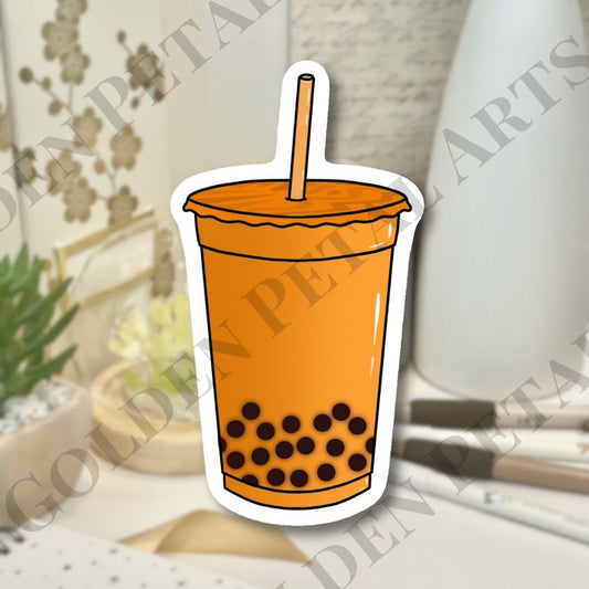 Thai Bubble Tea Sticker