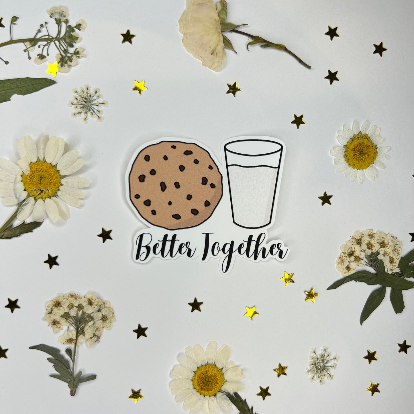 Better Together - Cookies and Milk Sticker