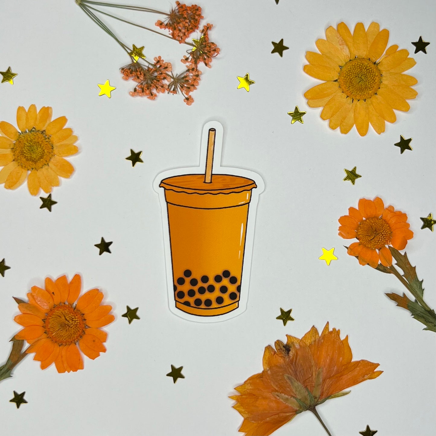 Thai Bubble Tea Sticker