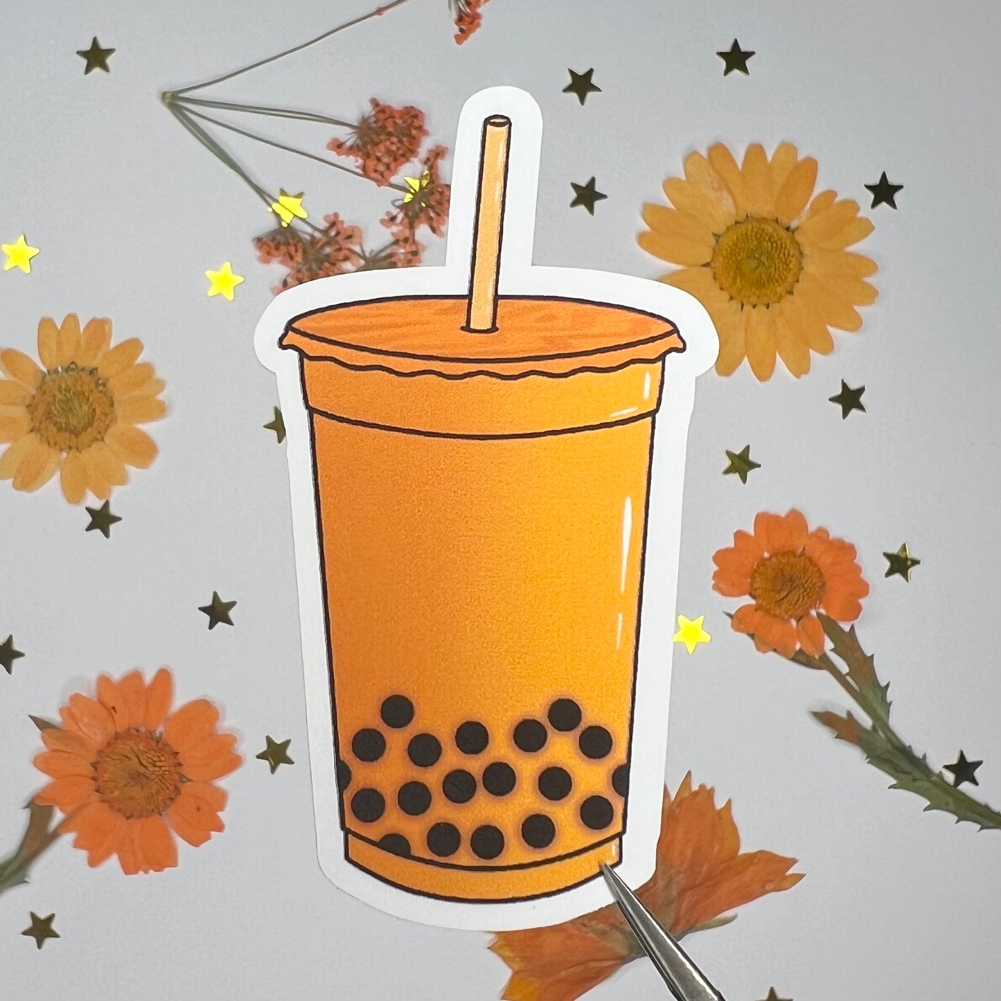 Thai Bubble Tea Sticker