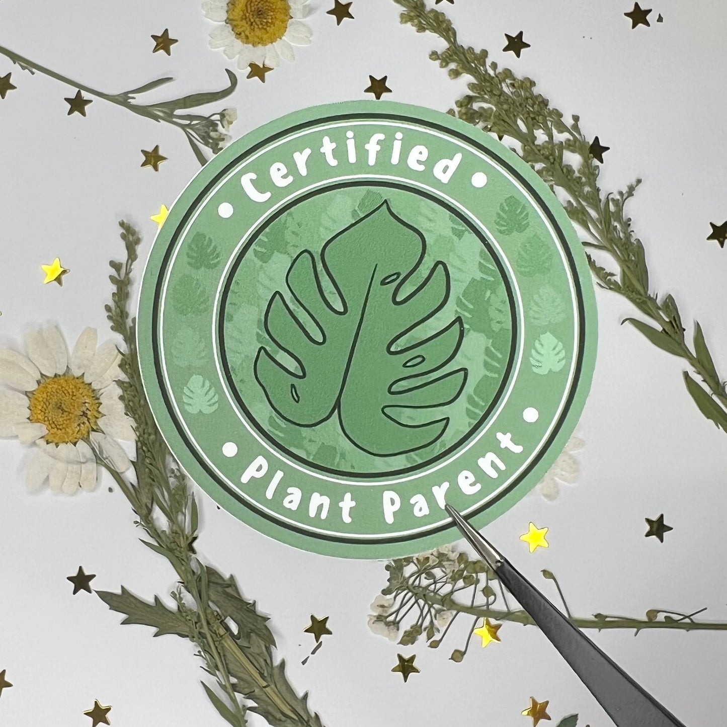 Certified Plant Parent Sticker