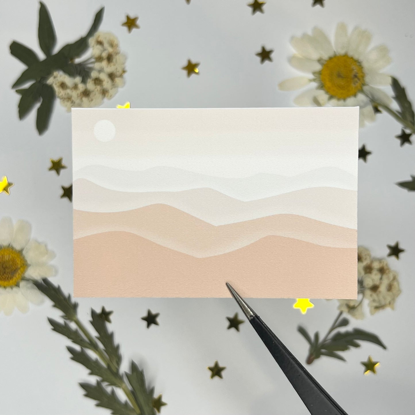 Sand Dunes Rectangular Sticker