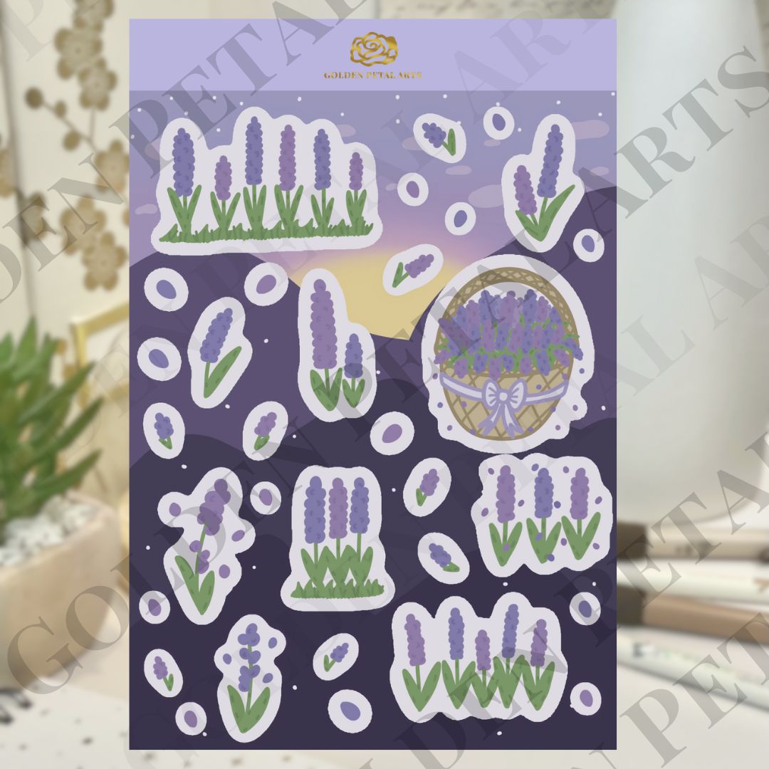 Lavender Sticker Sheet