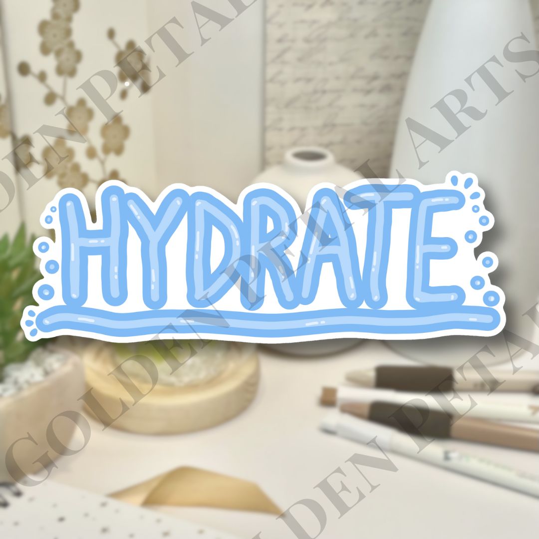 Hydrate Sticker - will be discontinued